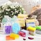 All-In-One Soap Making Kit for Adults & Beginners – DIY Craft Gift Set with Shea Butter Melt & Pour Base, Silicone Molds, Dried Flowers & Essential Oils – Creative Homemade Soap Starter Kit for Women & Men